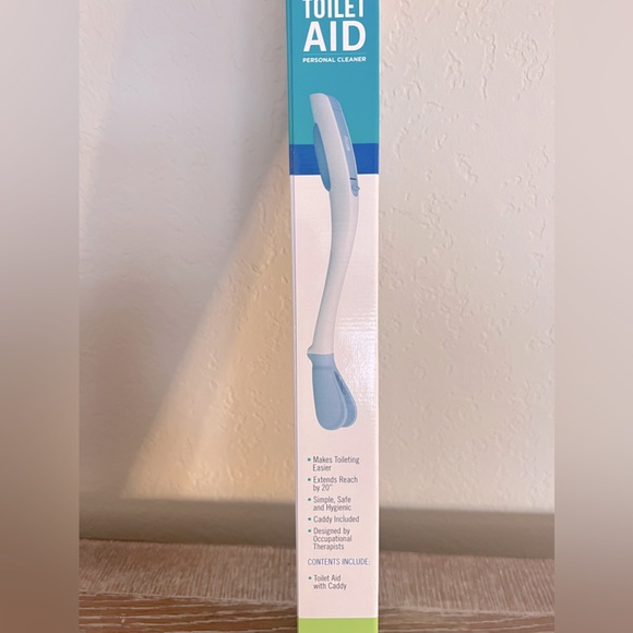 New original box TOILET AID PERSONAL CLEANER Holds toilet paper after surgery - Picture 8 of 10